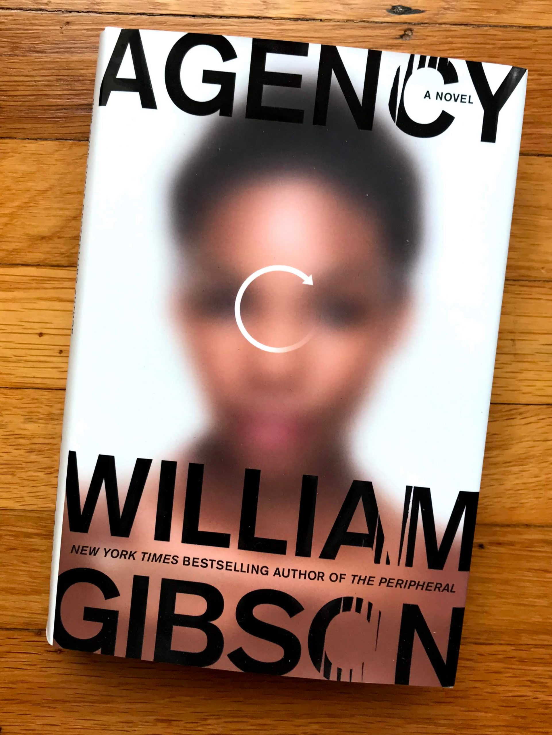 Cover of the novel Agency, by William Gibson