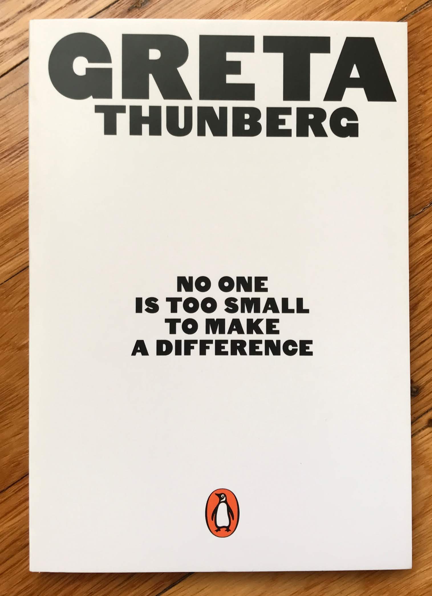 Cover of Greta Thunberg's Book
