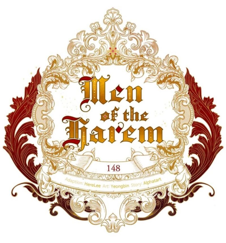 Logo of Men of the Harem webtoon, chapter 148