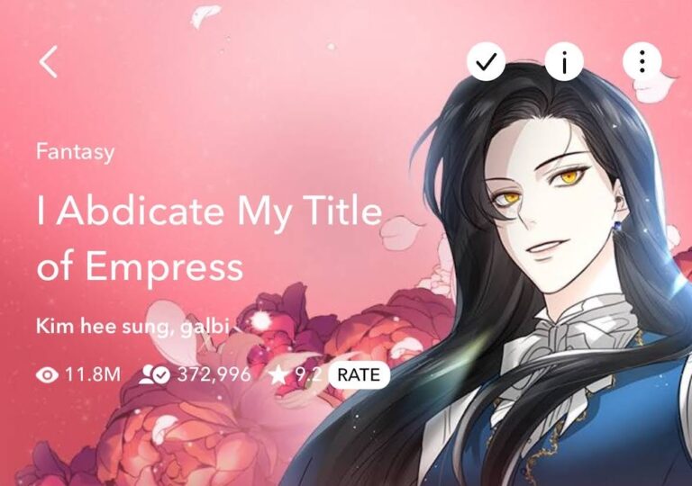 Book (Manhwa): I Abdicate My Title of Empress by Kim hee sung, galbi