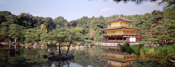 photograph of Golden Temple, Kyoto, Japan, 1992 by A.E. Graves