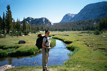 Meadows near Tuolumne Pass, on the way to Vogelsang