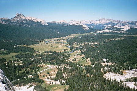 Tuolumne Meadows from Lembert Dome